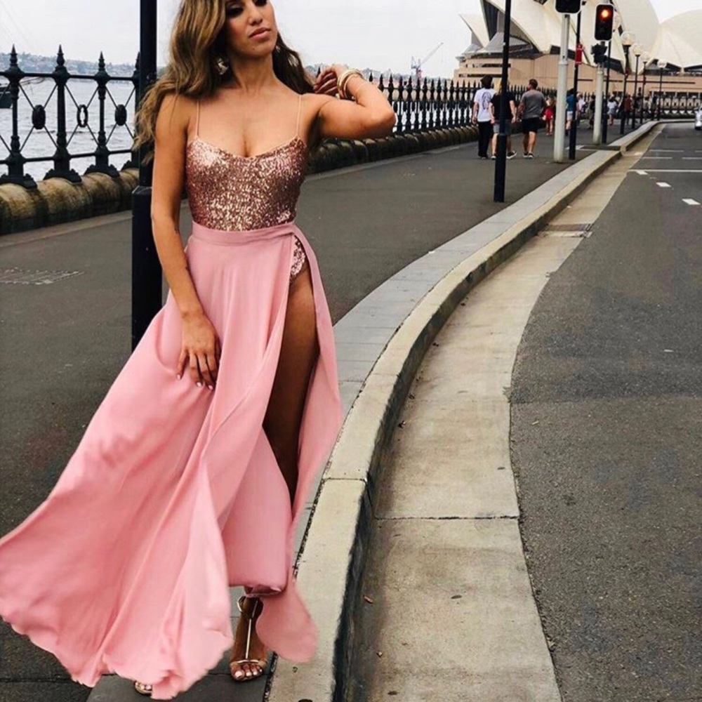 This 2 piece combination body suit and skirt